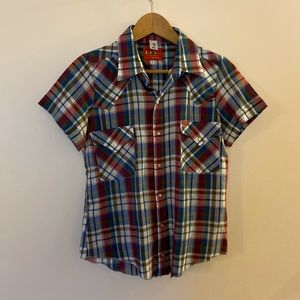 Ely Plains Vintage Women’s Cowboy Shirt with Pearl Snaps